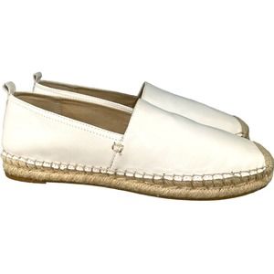 Sam Edelman Khloe White Leather Slip On Espadrille